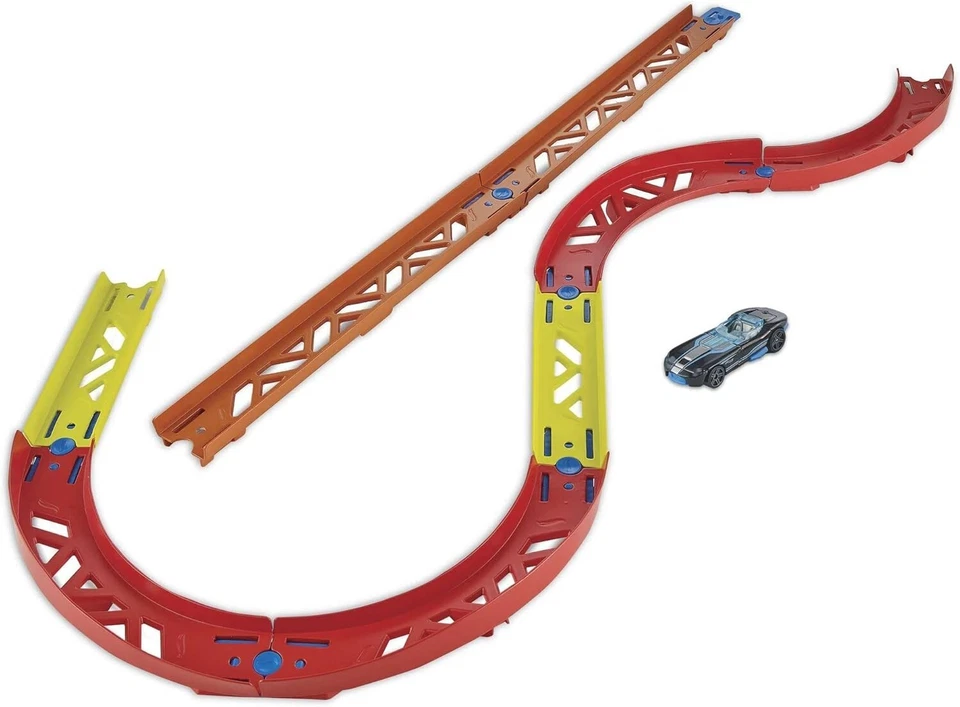 Hot Wheels GLC8 Toy Car Track Set Track Builder Playset Premium Curve Pack New - Image 3 of 4
