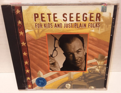 PETE SEEGER - FOR KiDS & JUST PLAiN FOLKS BRAND NEW / SEALED FOLK CD SONY LEGACY