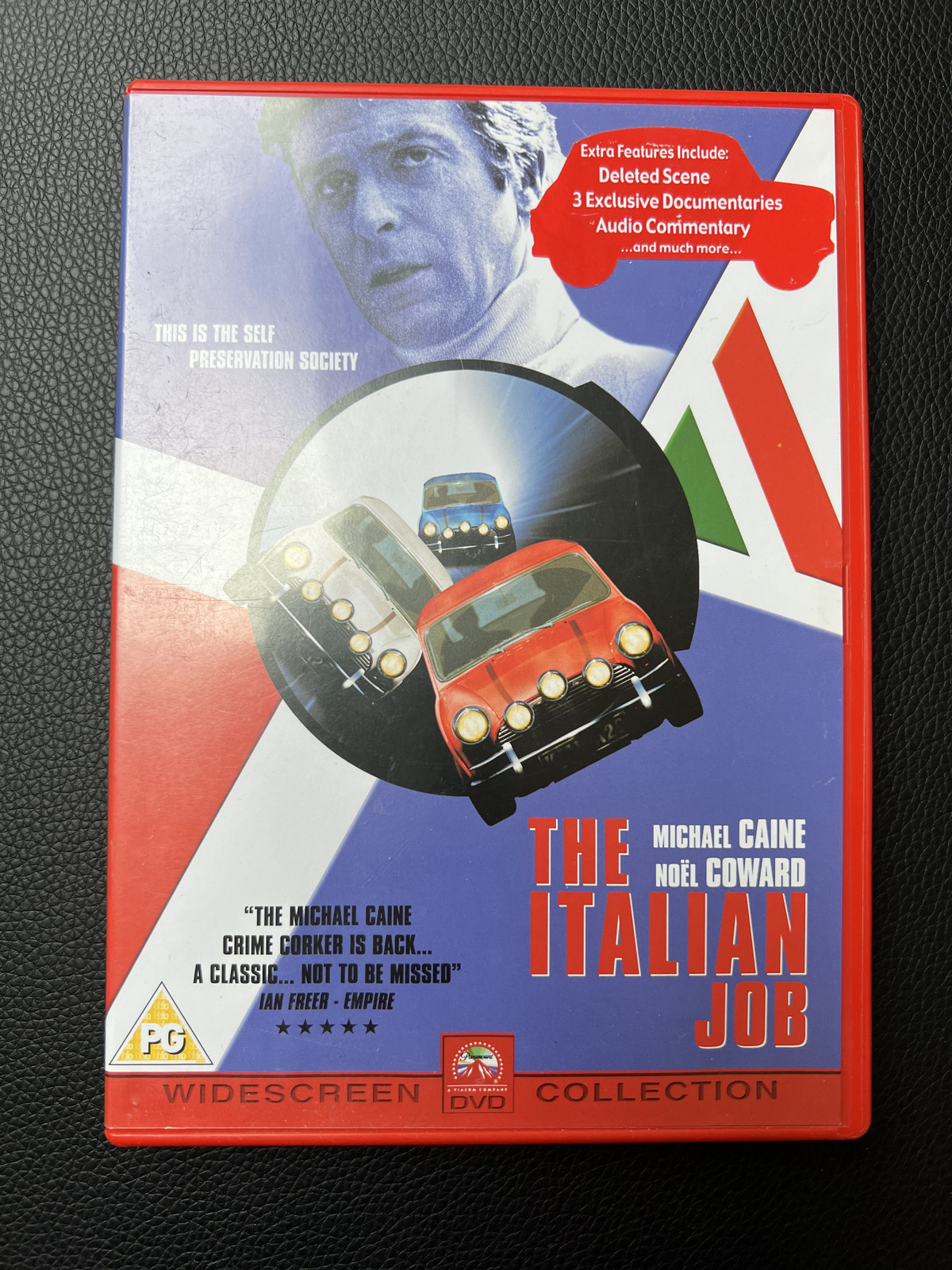 The Italian Job Michael Caine 2002 DVD Top-quality Free UK shipping Great Movie