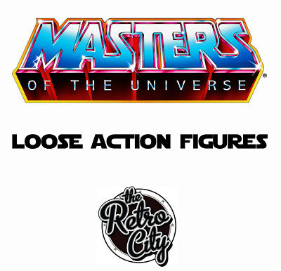 Vintage MOTU He-Man & New Adventures lose Action Figuren Fahrzeuge Spielsets 80er