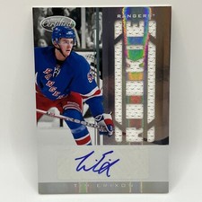 2011-12 Panini Certified Tim Erixon Auto Jersey RC #245 /299