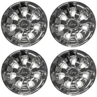 Set of 4 | GTW Drifter 8 inch Golf Cart Wheel Covers Hub Caps Universal Fit