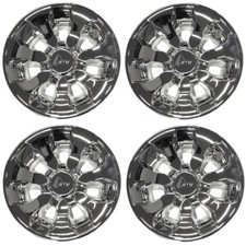 Set of 4  GTW Drifter 8 inch Golf Cart Wheel Covers Hub Caps Universal Fit