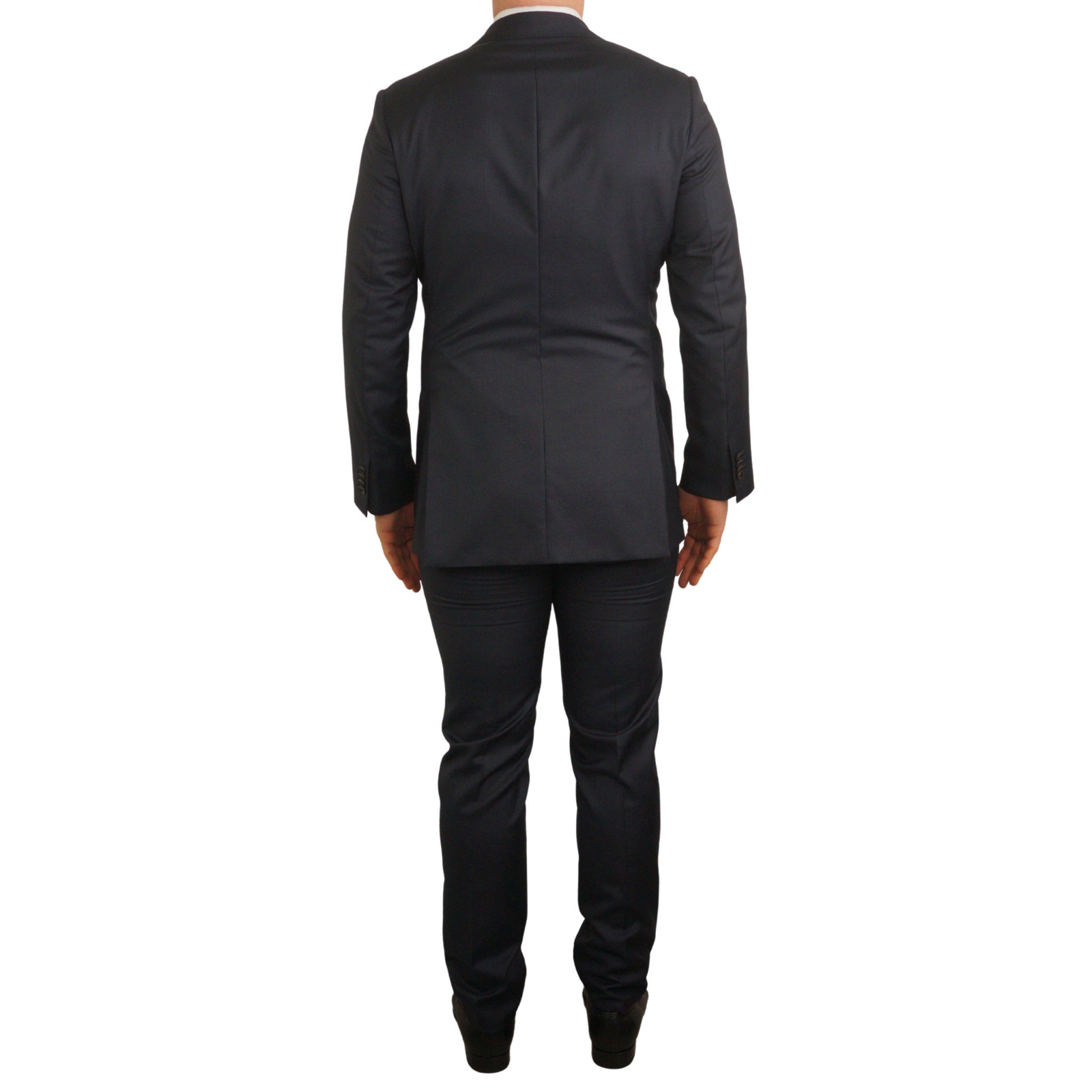Men Suitsupply 3 Piece Suit Lazio Navy Blue Measure Size 33 EU66S UK/US56S image 4