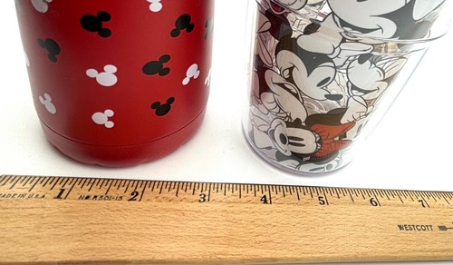 Disney Lot: S'well Mickey Mouse Water Bottle & Minnie Mouse Tervis Tumbler - Picture 14 of 14