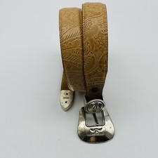 Justin New Top Grain Leather Belt Size 26 Made in USA Women’s