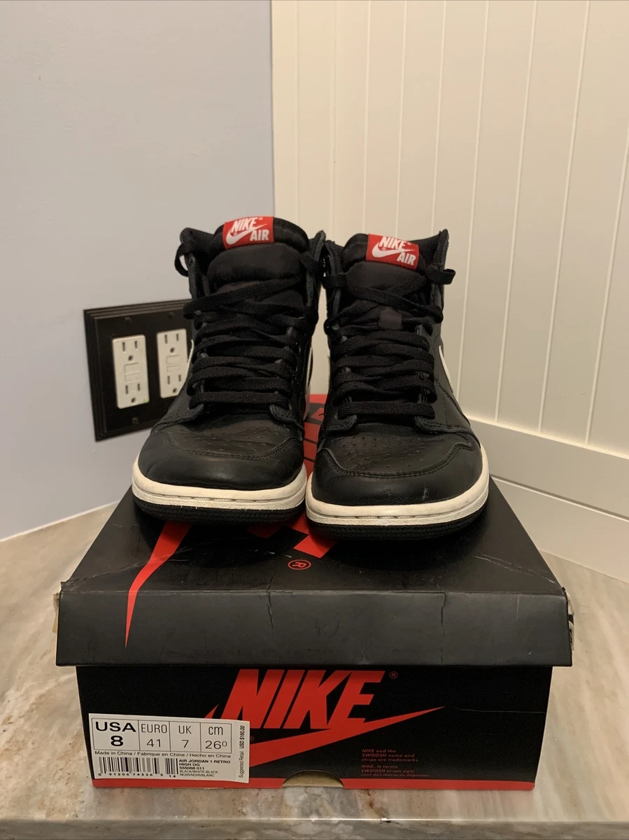 Air jordan 1 retro high og yin yang black premium eBay