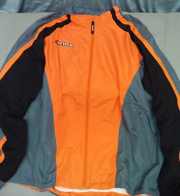 Erima Trainingsjacke Orange/Grau/Schwarz Herren Jacke Sport  H 669