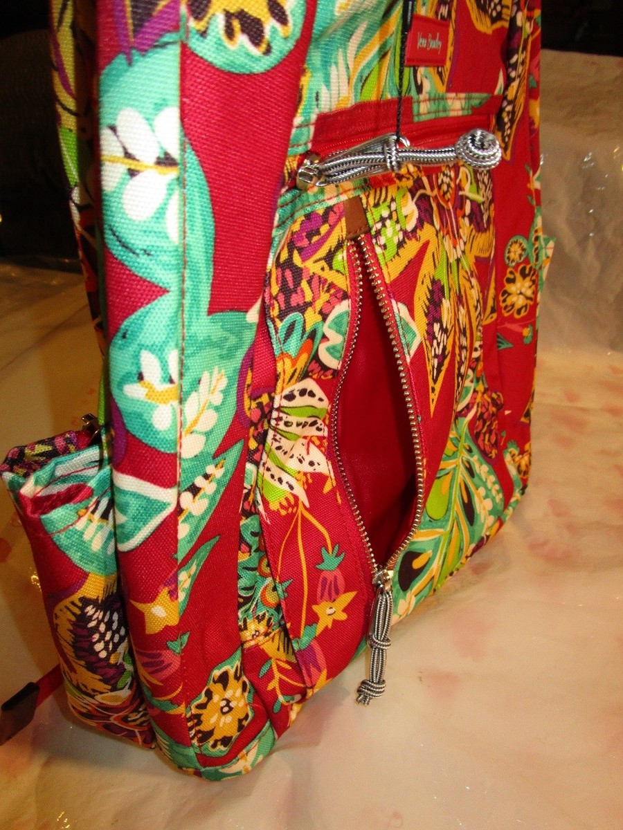 Vera Bradley Rumba Pattern Lighten Up Grand Backpack. Vera Bradley Rumba Leighton Backpack – Shoptiques main image 3