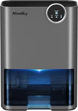 1000 Sq Ft Dehumidifier 2.5L 70oz Medium to Large Room For Home Basements Office