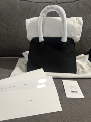 THE ROW SOFT MARGAUX 10 Bag Black NEW - SOFT, BEAUTIFUL and SOLD OUT everywhere!