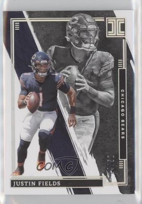 2022 Panini Impeccable Silver 14/50 Justin Fields #22 rf2