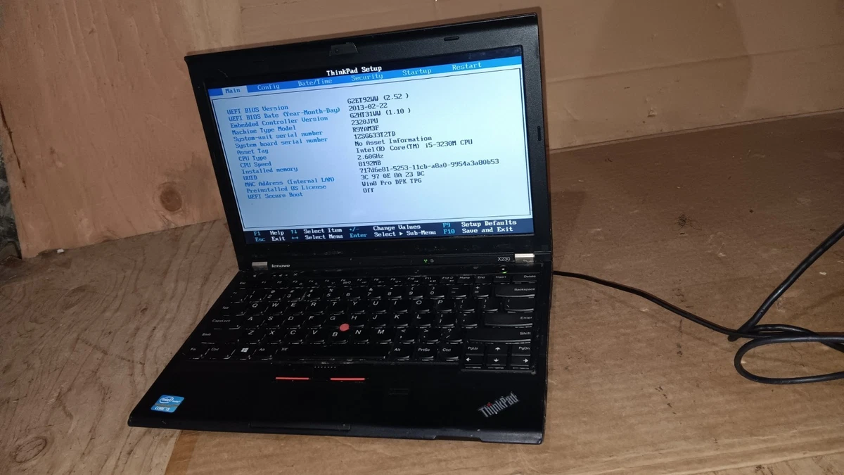 Lenovo ThinkPad X230 OS Not Included PC Laptops & Netbooks 12-12.9