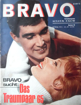BRAVO 20- 1965 Senta Berger James Bond Conny Froboess SHADOWS Marie Versini Shaw