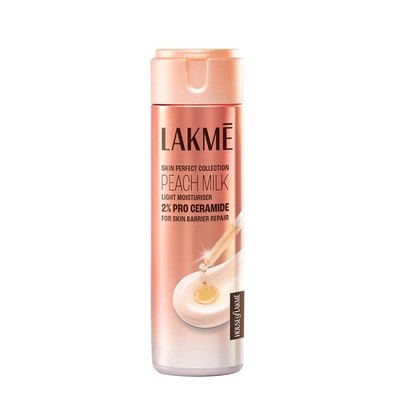 Lakme Peach Milk Pro Ceramide Moisturizer 200ml - Deep Moisturizing & Skin Care