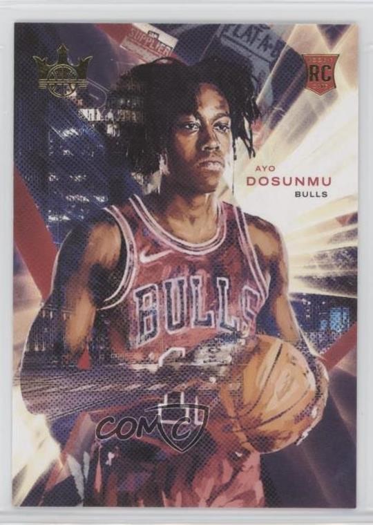 2021-22 Panini Court Kings Rookies I Ayo Dosunmu #75 0ge4