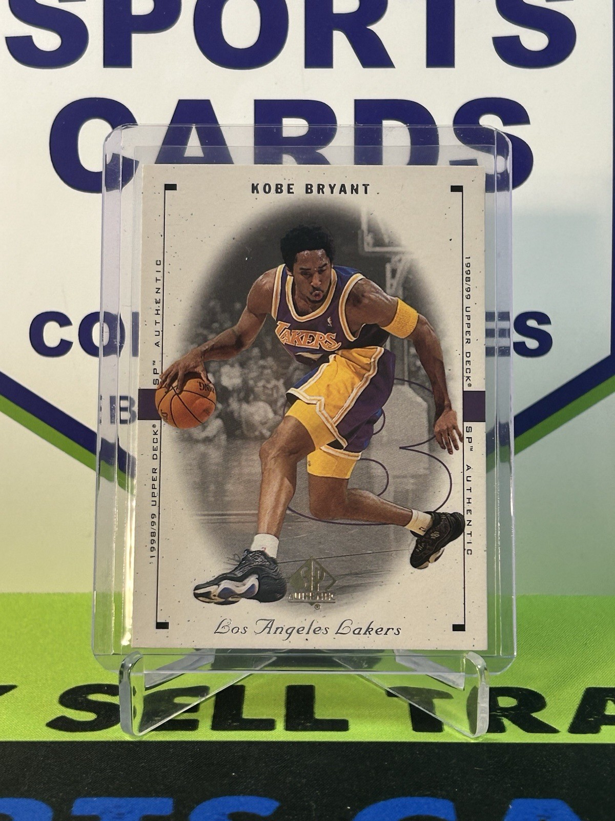 Kobe Bryant 1998-99 Upper Deck SP Authentic Basketball  LOS ANGELES LAKERS