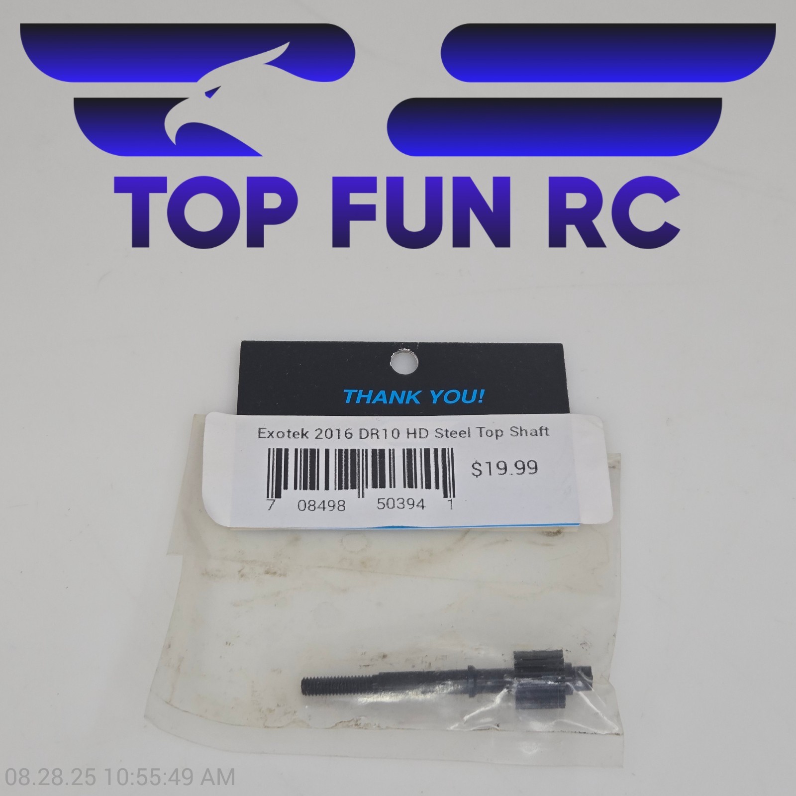 Exotek 2016 DR10 HD Steel Top Shaft