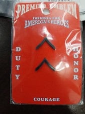 Premier Emblem Military Private Pin - Black Metal