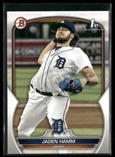 Jaden Hamm 2023 Bowman Draft Detroit Tigers #BD-154