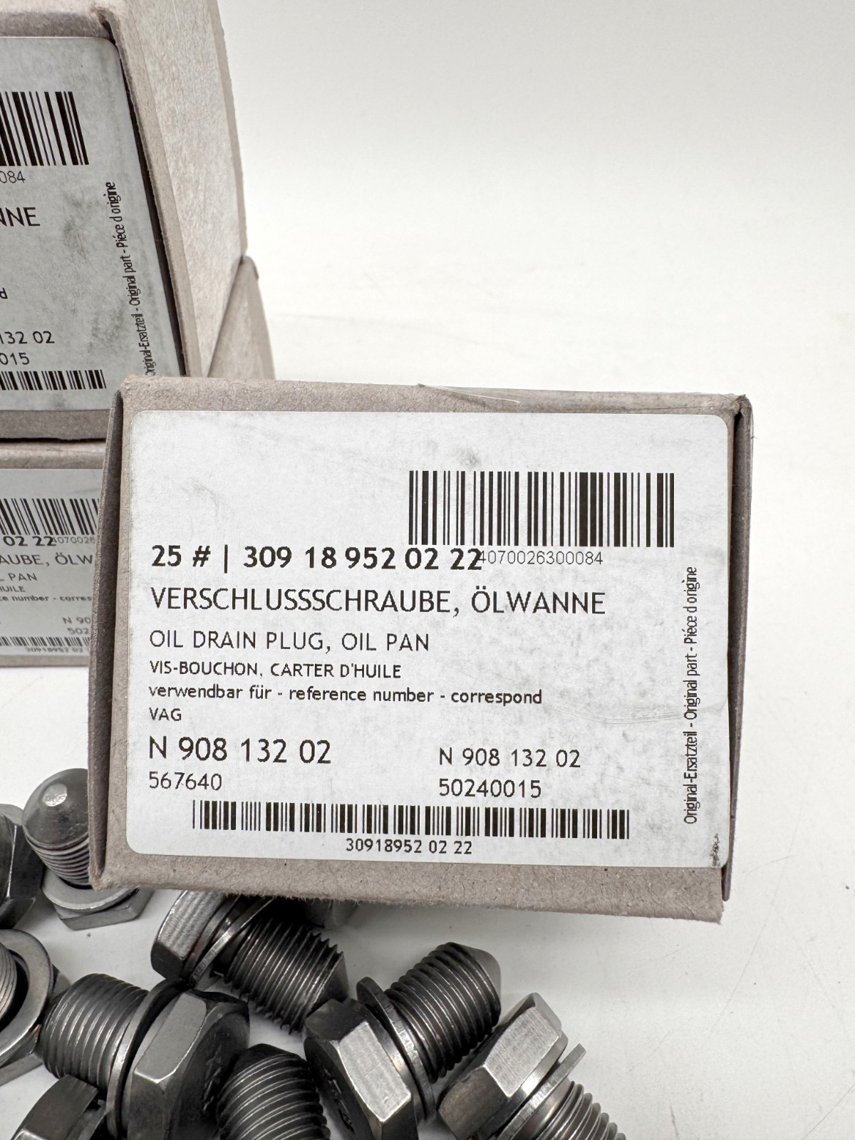 100x plug drain plug oil screw M14 x 1.5 mm for VAG N90813202