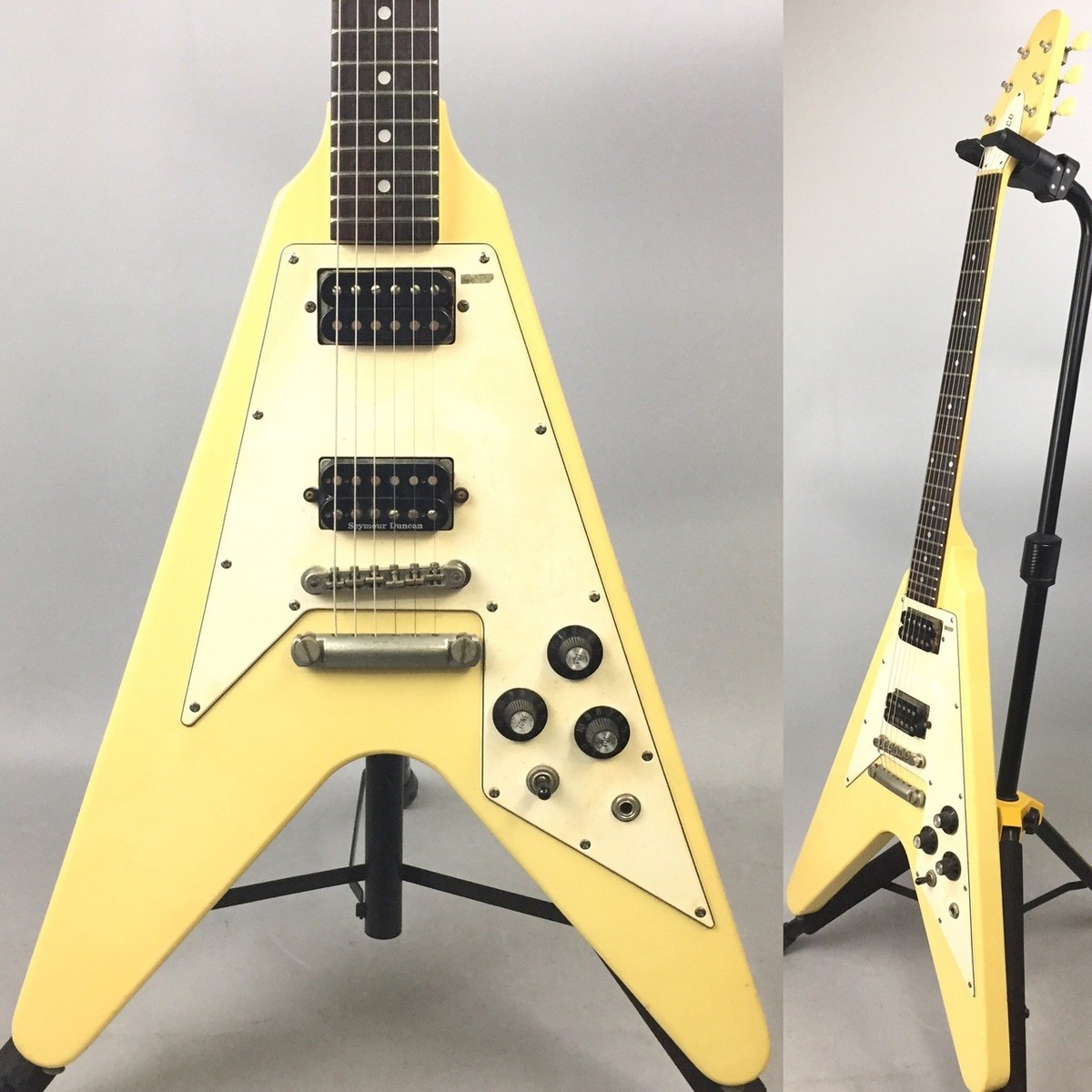 Greco FV-600 Flying V Electric Guitar 1982 Japan Vintage Modified