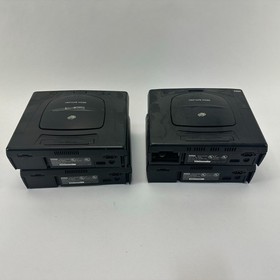 Lot of 4 Broken SEGA Saturn Consoles As-Is for Repair or Parts