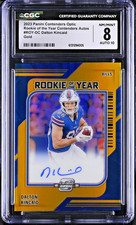 2023 Panini Contenders Optic - Rookie of the Year Contenders Dalton Kincaid...
