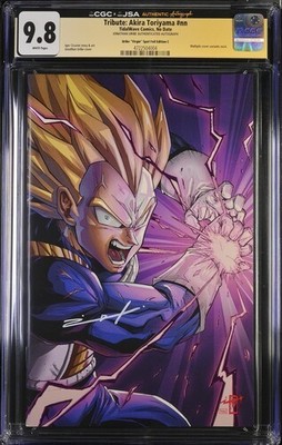 Akira Toriyama 2026 La Mole (CGC JSA 9.8) Uribe DBZ CvrB Vegeta LTD 100