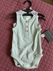Modern Moments by Gerber 0-9M 2pc Cotton T-Shirt & Shorts Sets Striped Boats — photo 4