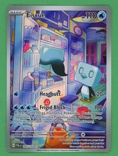 Eiscue Pokemon Paldea Evolved Illustration Rare 205/193