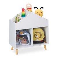 Kinderregal Kinder BüCherregal Spielzeugregal Hausregal Kinderzimmer Regal Haus