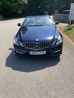 Mercedes E350 convertible sport Cdi BlueEfficiency 265 7G Tronic Auto. AMG Line