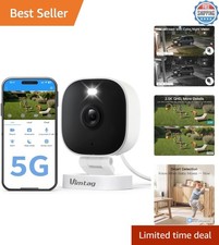 Comprehensive Home Surveillance Camera - 2.5K Video, Night Vision Alerts