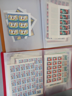 3470 Briefmarken und mehr in 100 kompletten Blättern weltweit Kostenloser Versand