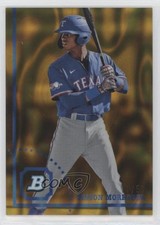 2022 Bowman Heritage Gold Lava Refractor 21/50 Yeison Morrobel #BHPC-98 0fz3