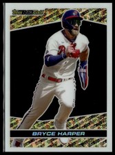 2021 Topps Chrome Update #BGC-6 Bryce Harper Topps Black Gold