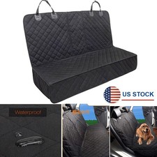 Dog Car Seat Cover Rear Back Bench Protector Pad Pet Cat Travel Mat Waterproof