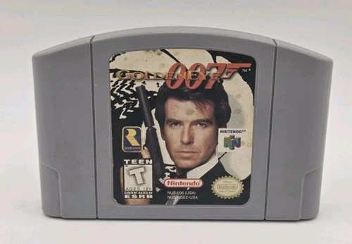 GoldenEye 007 (Nintendo 64, 1997) N64 Authentic Cartridge Only Tested Working
