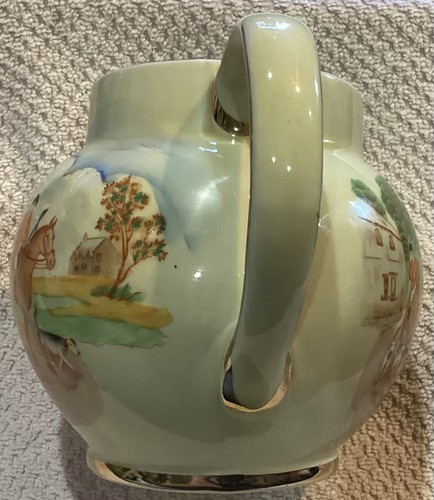 Fox Hunt Hunting Sadler Large Pitcher - Picture 3 of 7