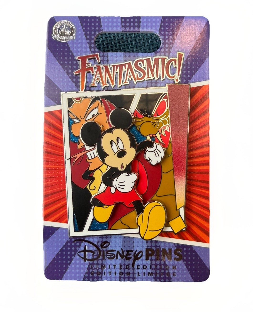 Disney Parks 2026 WDW Quarterly Series Fantasmic Mickey Mouse LE Pin IN HAND 