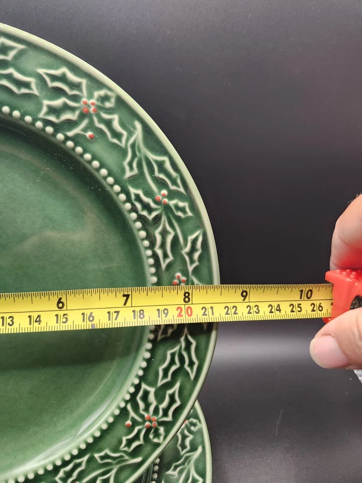 Pratos de salada Hampton @ Home Christmas Berries por Hampton Forge 8 1/2" - Imagem 3 de 3