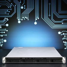 Synology RackStation RS814 // NAS 4 alloggiamenti // 2 GbE, 1 eSATA