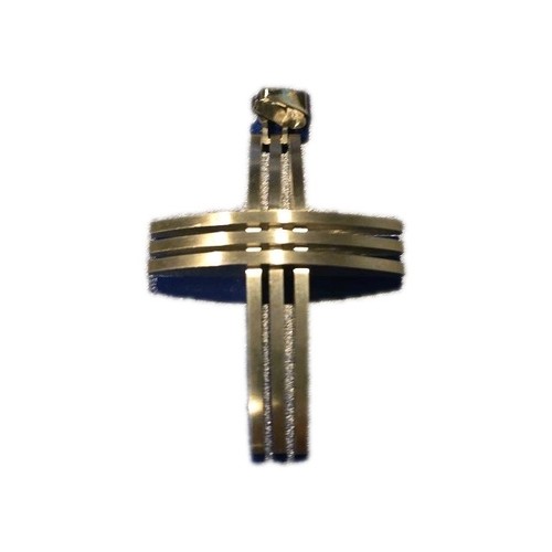 Chisel Stainless Steel cross pendant