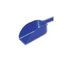 Plastic Feed Scoop BLUE Feed Horse Cattle Goat Stable Barn 5 pint