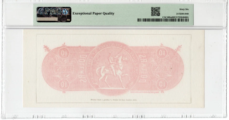 Set of 6 Chemicographic CSA backs - PMG Gem Uncirculated 66 EPQ - GEM! - Image 4 of 4