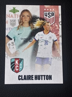 CLAIRE HUTTON Base #9 - 2025 Parkside Club & Country USWNT Kansas City Current