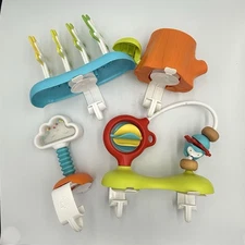 Lot of 4 Skip Hop Replacement Toys for Explore & More Baby Activity Center