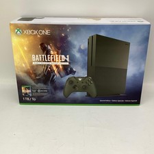 Microsoft Xbox One S 1TB Console Gaming System Battlefield 1 Military Green 1681