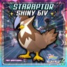 6IV Shiny Staraptor MEGA DIMENSION Legends ZA (Pokemon Legends Z-A)  DLC
